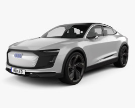 Audi E-tron Sportback 2015 3D model