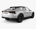Audi E-tron Sportback 2015 3d model back view