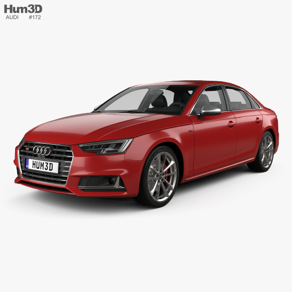 Audi S4 2019 3D-Modell