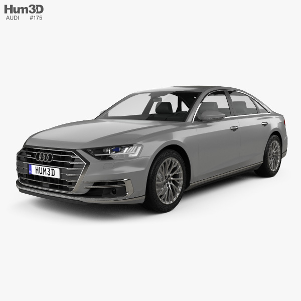 Audi A8 (D5) L 2020 3D model