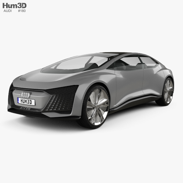 Audi Aicon 2017 3D model