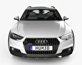 Audi A4 (B9) Allroad with HQ interior 2020 3d model front view