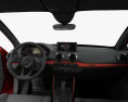 Audi Q2 S-Line HQインテリアと 2017 3Dモデル dashboard