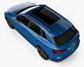 Audi SQ5 2020 3d model top view