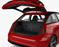 Audi A1 3-door with HQ interior 2018 3d model