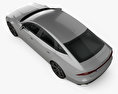 Audi A7 Sportback 2021 3d model top view