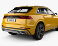 Audi Q8 S-line 2021 3d model