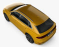 Audi Q8 S-line 2021 3d model top view