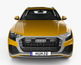 Audi Q8 S-line 2021 3d model front view