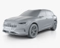 Audi e-tron Prototyp 2018 3D-Modell clay render