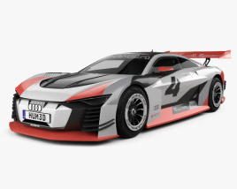 Audi e-tron Vision Gran Turismo 2021 3Dモデル