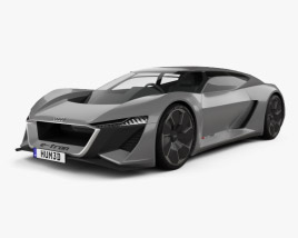 Audi PB18 e-tron 2021 3D model