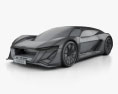 Audi PB18 e-tron 2021 Modelo 3D wire render