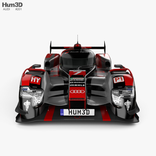 Audi R18 E Tron Quattro 2016 3d Model Vehicles On Hum3d