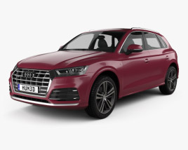 Audi Q5 L S-line CN-spec 2021 3D model