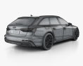 Audi A6 S-Line avant 2021 3d model