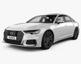 Audi A6 sedan S-Line 2021 3d model