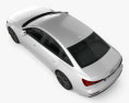 Audi A6 sedan S-Line 2021 3d model top view