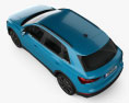 Audi Q3 S-line 2021 3d model top view
