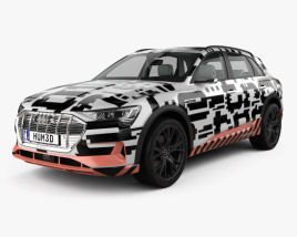 Audi e-tron 프로토타입 인테리어 가 있는 2021 3D 모델 