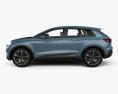 Audi Q4 e-tron Concept 2020 3d model side view