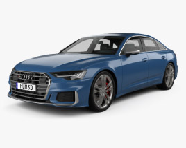 Audi S6 Седан 2022 3D модель