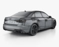 Audi A4 轿车 2019 3D模型