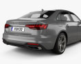 Audi A4 sedan 2022 3d model
