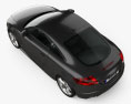 Audi TTS coupe 2016 3D模型 顶视图