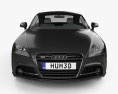 Audi TTS クーペ 2016 3Dモデル front view