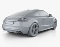 Audi TTS coupe 2016 3D模型