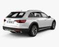 Audi A4 Allroad 2022 3D模型 后视图