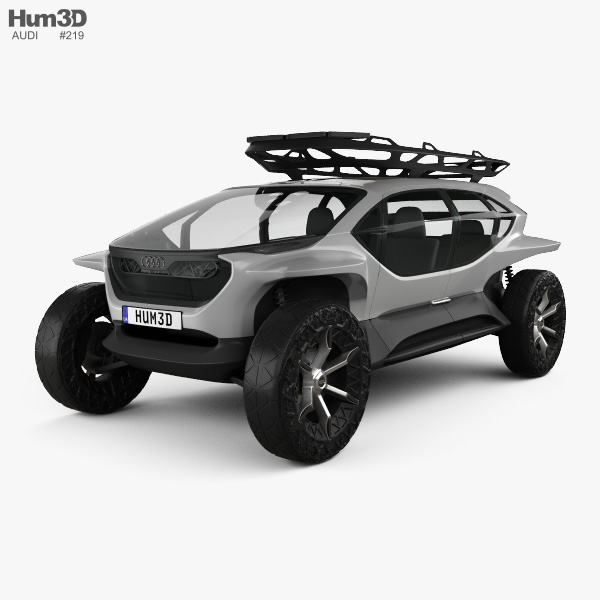 Audi AI:TRAIL quattro 2020 3D model