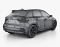 Audi A1 Sportback S-line with HQ interior 2021 3d model