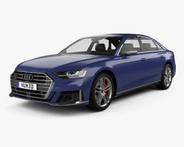 Audi S8 L 2022 3D model