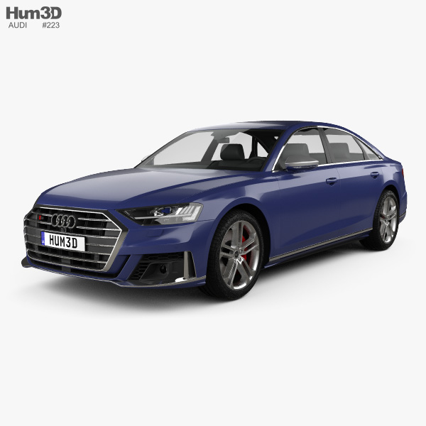 Audi S8 L 2022 3D model