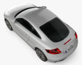 Audi TT coupe 2016 3D模型 顶视图