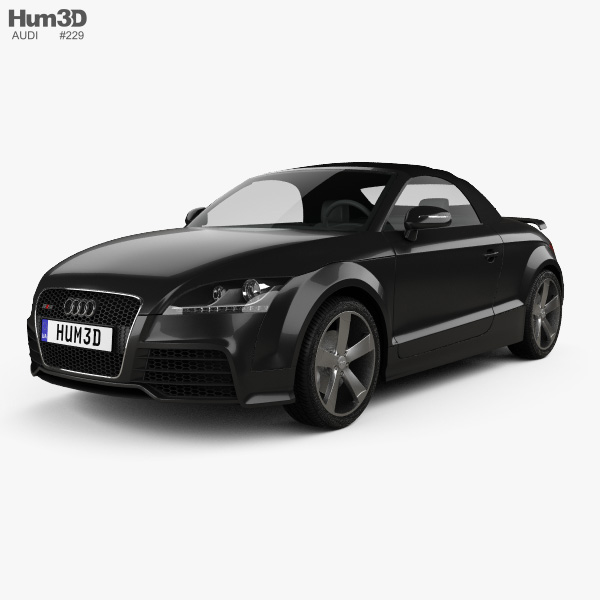Audi TT RS Roadster 2016 3D-Modell