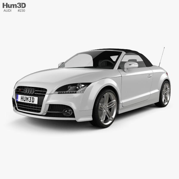 Audi TTS Roadster 2016 3D-Modell