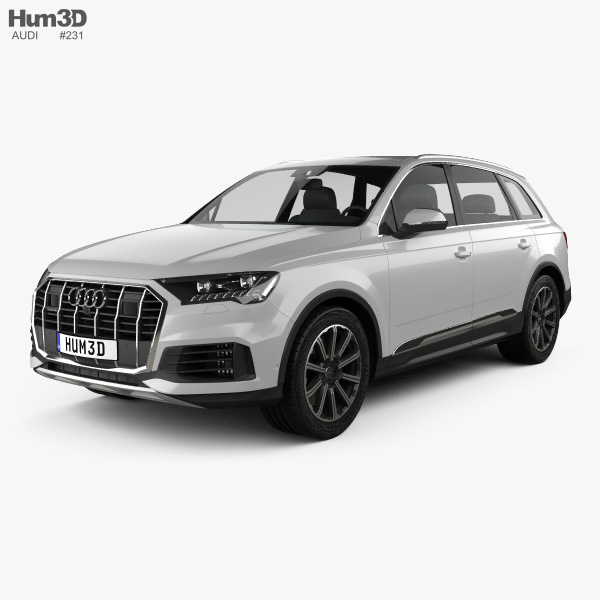 Audi Q7 2022 3D model