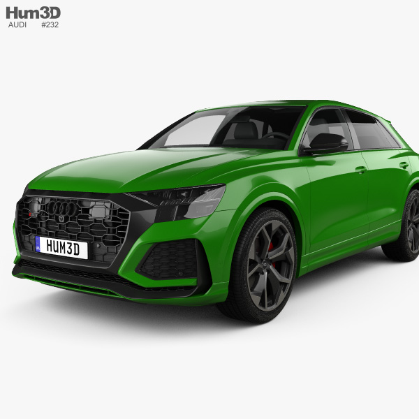 Audi Q8 Rs 2020 3d Model Vehicles On Hum3d