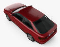 Audi S2 coupe 1995 3d model top view