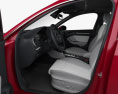 Audi A3 sportback with HQ interior 2019 3d model seats