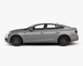 Audi A5 S-line sportback with HQ interior 2020 3d model side view