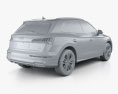 Audi Q5 S-line mit Innenraum 2016 3D-Modell