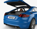 Audi TT coupe with HQ interior 2017 3d model