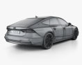 Audi A7 Sportback S-line mit Innenraum 2018 3D-Modell