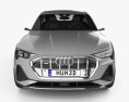Audi e-tron sportback S-line coupe 2021 3d model front view