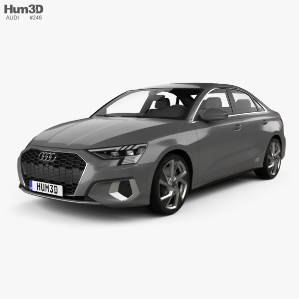 Audi A3 sedan 2022 3D model