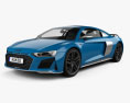 Audi R8 V10 coupe 2022 3D模型